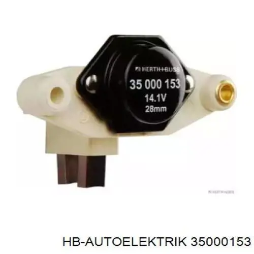 Реле генератора 35000153 HB Autoelektrik