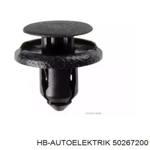 Клипса молдинга лобового стекла 0155310501 Renault (RVI)
