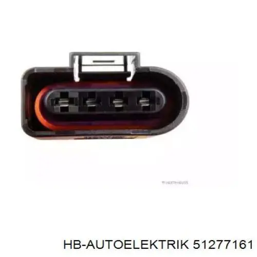 Разъем (фишка) катушки зажигания 51277161 HB Autoelektrik