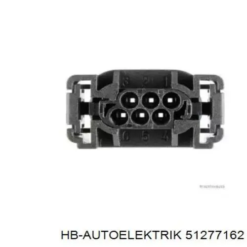 51277162 HB Autoelektrik desengate (ficha das luzes)