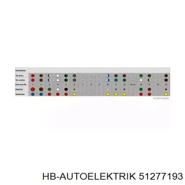  HB Autoelektrik 51277193 цена, от 47.52 USD