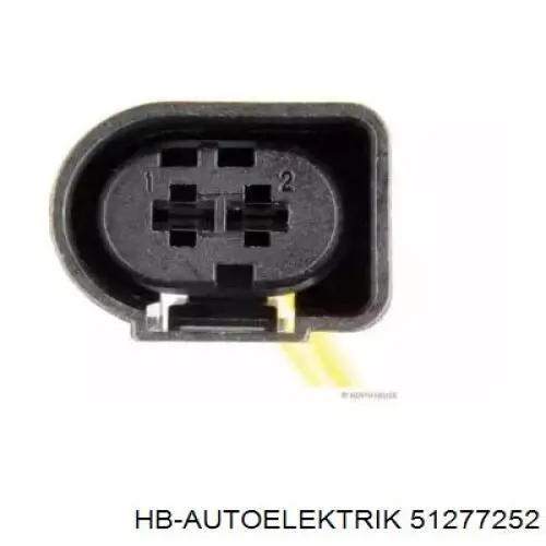 Разъем (фишка) генератора HB Autoelektrik 51277252 цена, от 23.75 USD