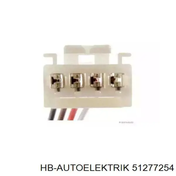 Разъем (фишка) заднего фонаря 51277254 HB Autoelektrik