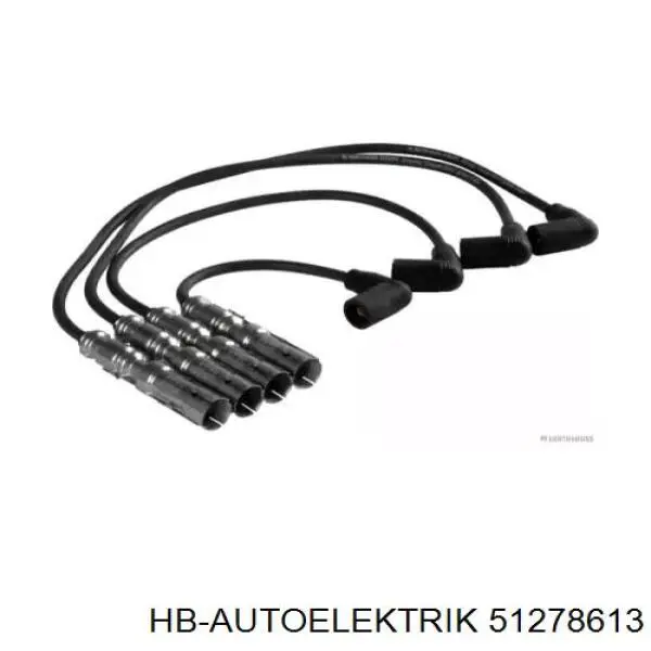 Высоковольтные провода 51278613 HB Autoelektrik