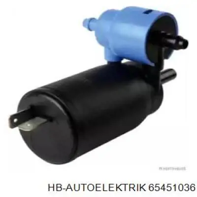 65451036 HB Autoelektrik насос-мотор омывателя стекла переднего/заднего