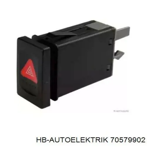 Кнопка включения аварийного сигнала 70579902 HB Autoelektrik