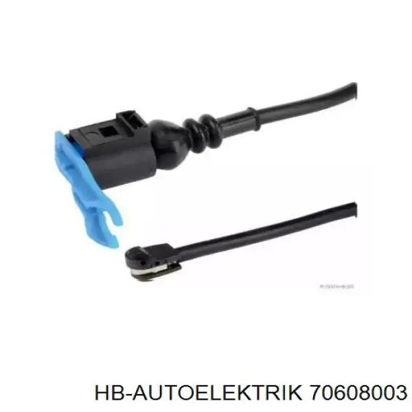 70608003 HB Autoelektrik датчик износа тормозных колодок передний