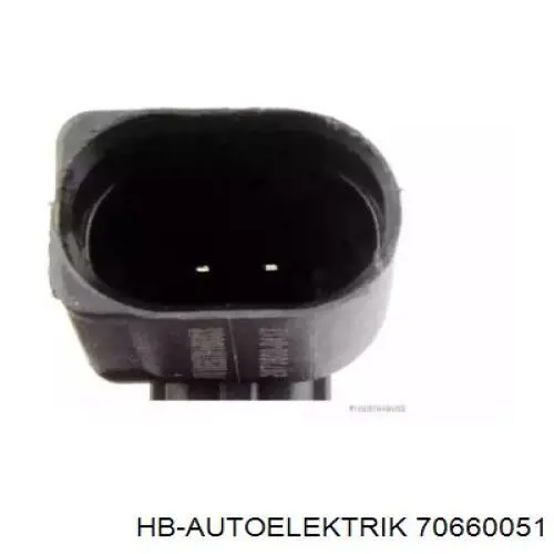 Sensor ABS delantero 70660051 HB Autoelektrik