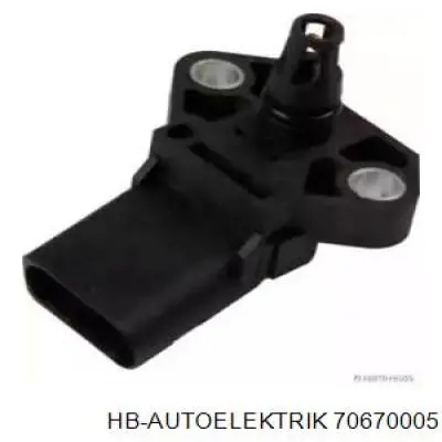 Датчик давления наддува 70670005 HB Autoelektrik