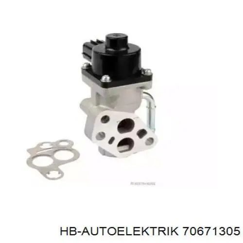 Клапан ЕГР 70671305 HB Autoelektrik