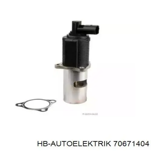 Клапан ЕГР 70671404 HB Autoelektrik