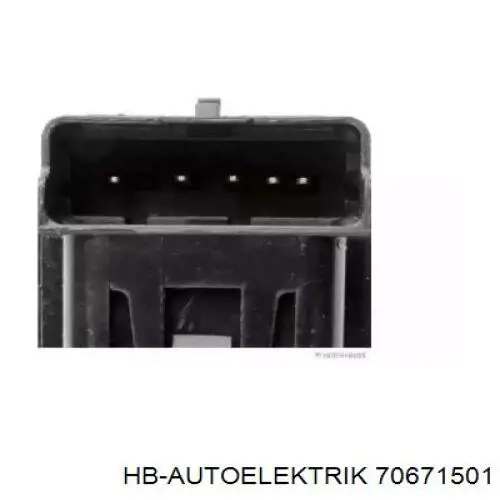 Клапан ЕГР 70671501 HB Autoelektrik