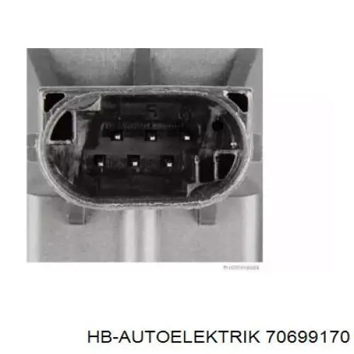 Sensor, nivel de suspensión neumática, trasero 70699170 HB Autoelektrik