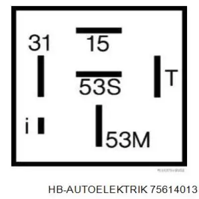  75614013 HB Autoelektrik