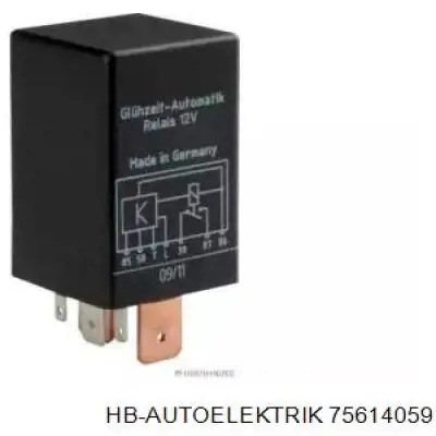 Купить 75614059 HB Autoelektrik Реле свечей накала