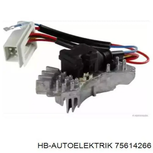 Резистор печки 75614266 HB Autoelektrik