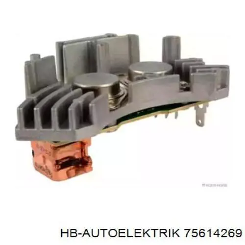 Резистор печки 75614269 HB Autoelektrik