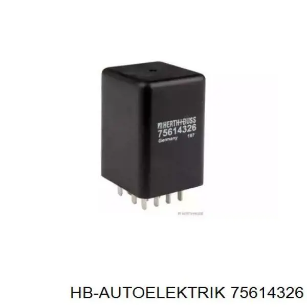 75614326 HB Autoelektrik relê das velas de incandescência