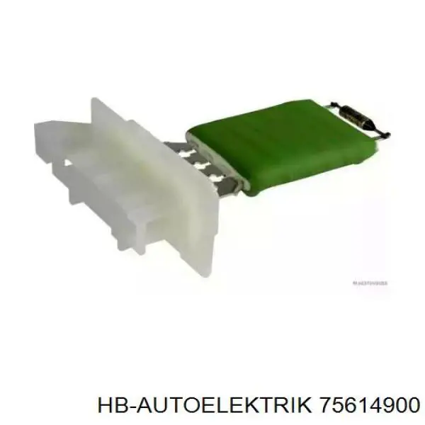 Резистор печки 75614900 HB Autoelektrik