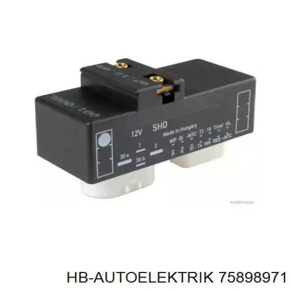 75898971 HB Autoelektrik регулятор оборотов вентилятора охлаждения (блок управления)