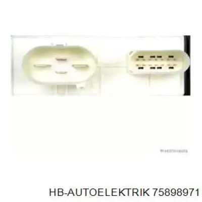 Control De Velocidad De El Ventilador De Enfriamiento (Unidad De Control) 75898971 HB Autoelektrik