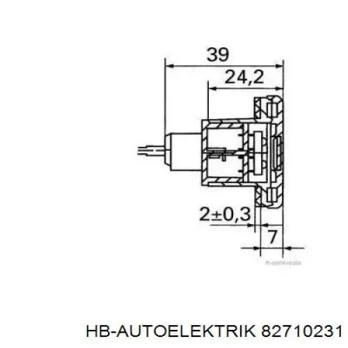  82710231 HB Autoelektrik