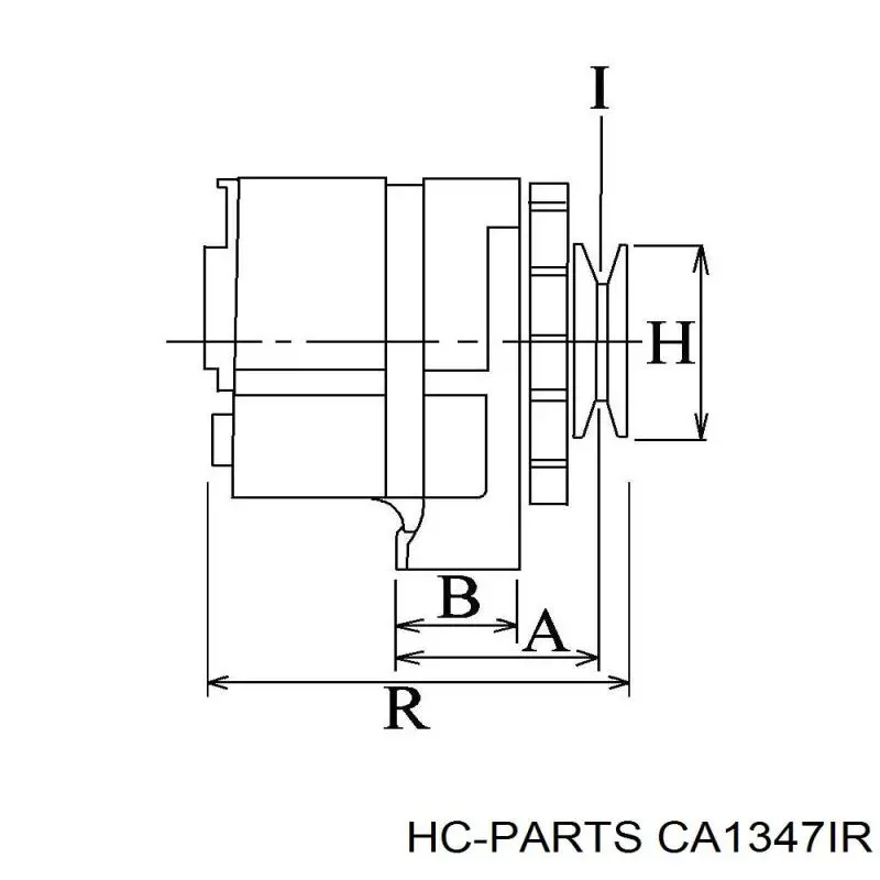 CA1347IR HC Parts Генератор автомобильный