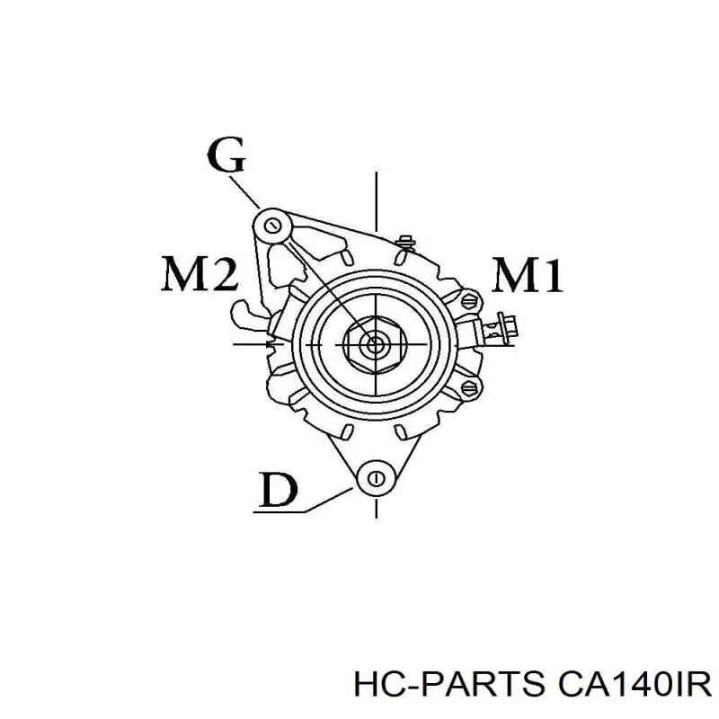 Генератор 0986031530 Bosch