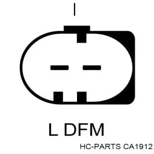 Генератор CA1912 HC Parts