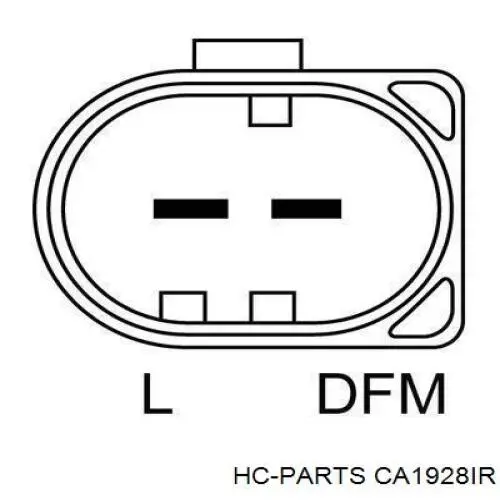 Генератор CA1928IR HC Parts