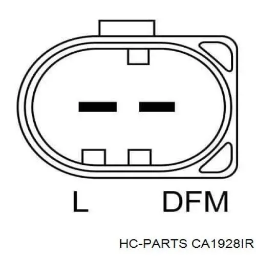 CA1928IR HC Parts Генератор автомобильный