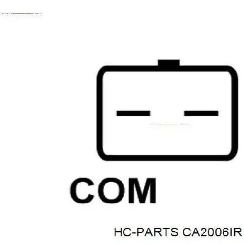 CA2006IR HC Parts Генератор автомобильный
