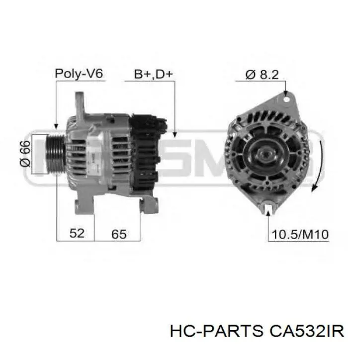 Купить 9151798480 Peugeot/Citroen Генератор