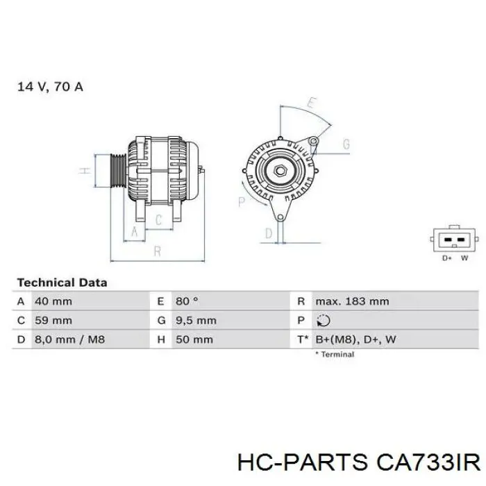 Автомобильный генератор VAG 0123310002 цена, от 155.05 USD