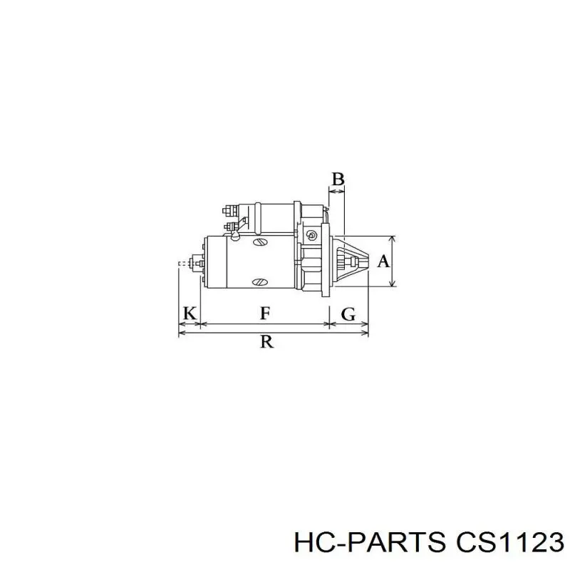 Стартер Perkins 2873D202 цена, от 213.77 USD