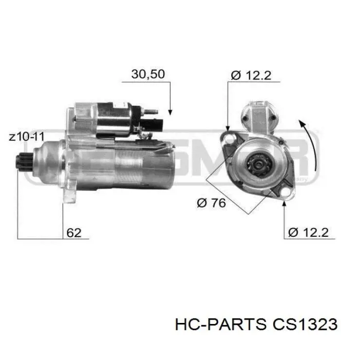 CS1323 HC Parts Стартер автомобиля