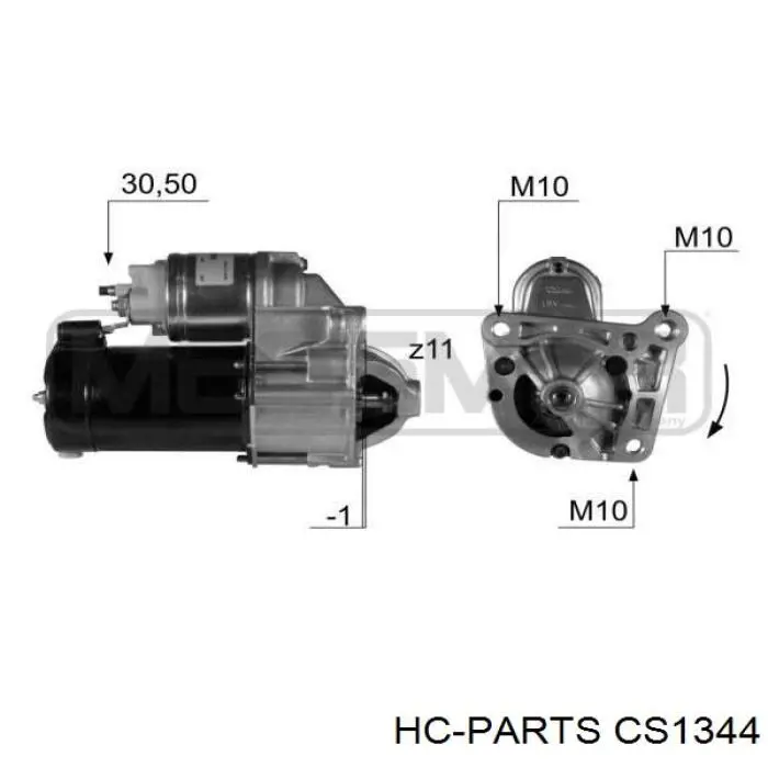 CS1344 HC Parts Стартер автомобиля