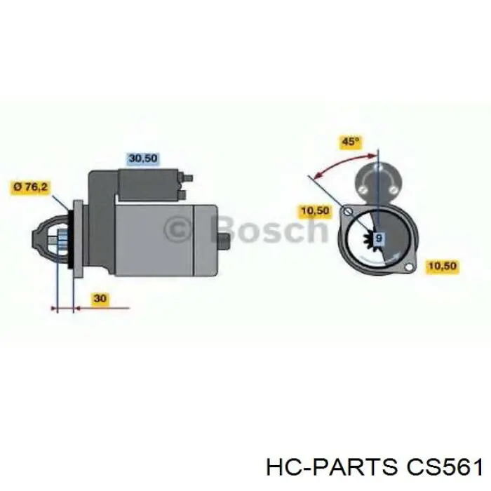 Стартер Magneton 443115142350 цена, от 103.16 USD