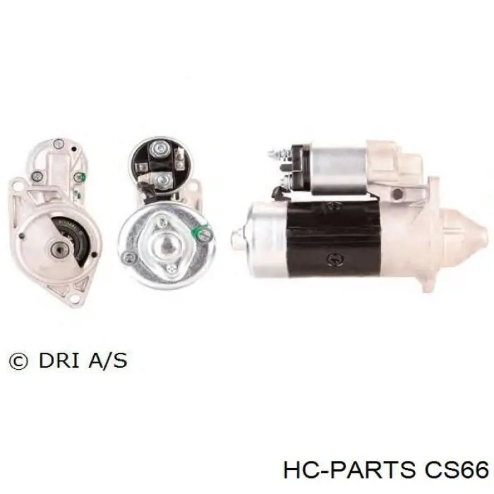 CS66 HC Parts стартер