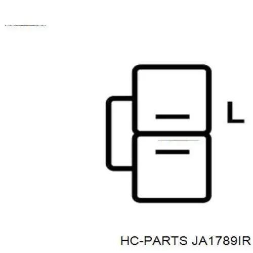 JA1789IR HC Parts генератор