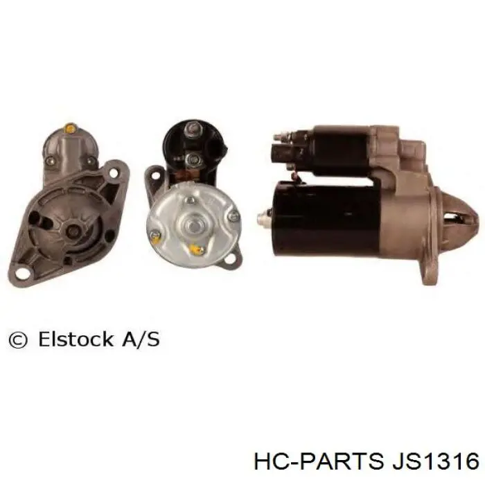 Стартер HC Parts JS1316 цена, от 76.01 USD