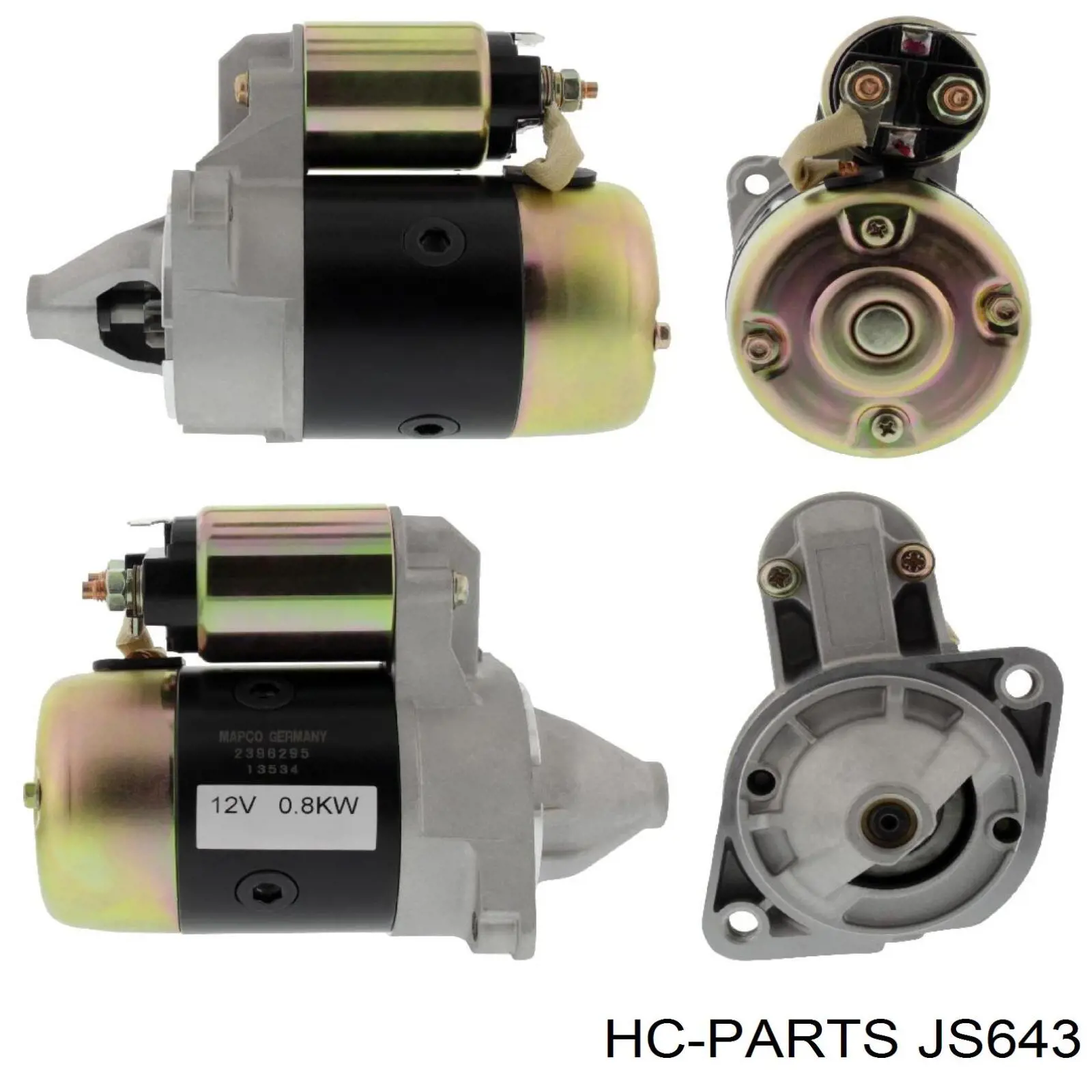 Купить JS643 HC Parts Стартер