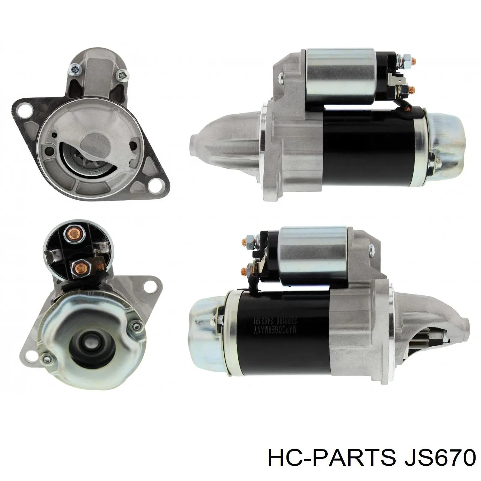 Стартер HC Parts JS670 цена, от 69.33 USD