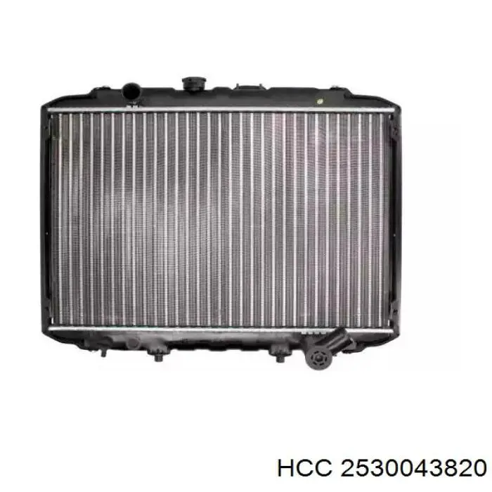 Радиатор охлаждения двигателя HCC 2530043820 цена, от 103.79 USD