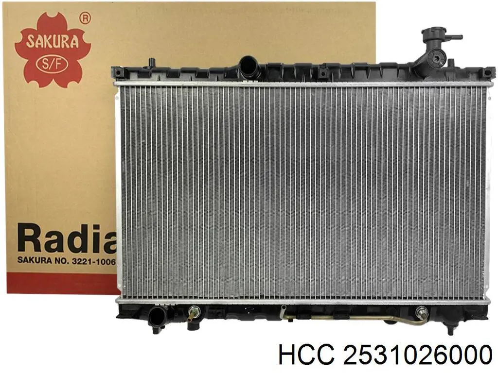 2531026000 HCC радиатор