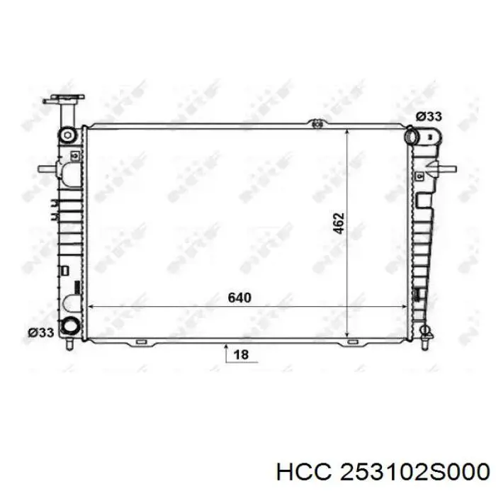 Радиатор PL812557 Koyorad
