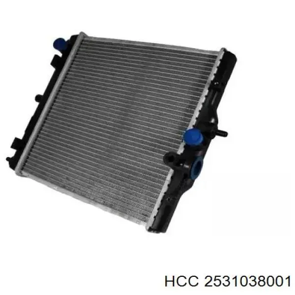 Радиатор охлаждения Polcar 4024081