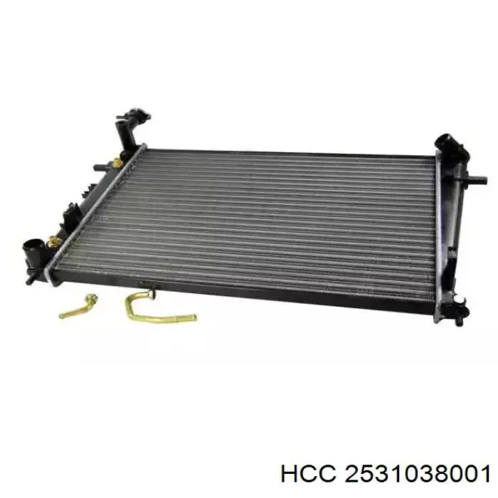 Купить 2531038001 HCC Радиатор водяной