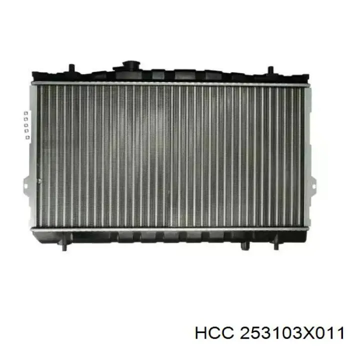Радиатор охлаждения двигателя Polcar 40C1081 цена, от 64.49 USD