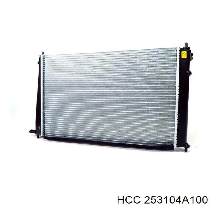 Радиатор охлаждения двигателя на Hyundai H1  Starex 